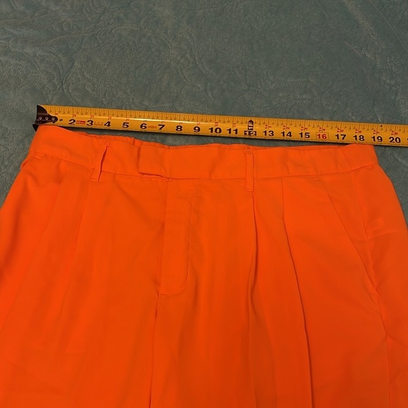 Silky a new day High-rise EXTRA Wide-leg Trousers ORANGE Women’s Sz 17 flowing - Picture 12 of 16